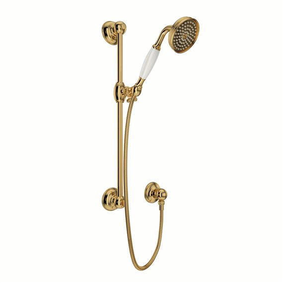 ROHL Handshower Set With 22" Slide Bar and Single Function Handshower