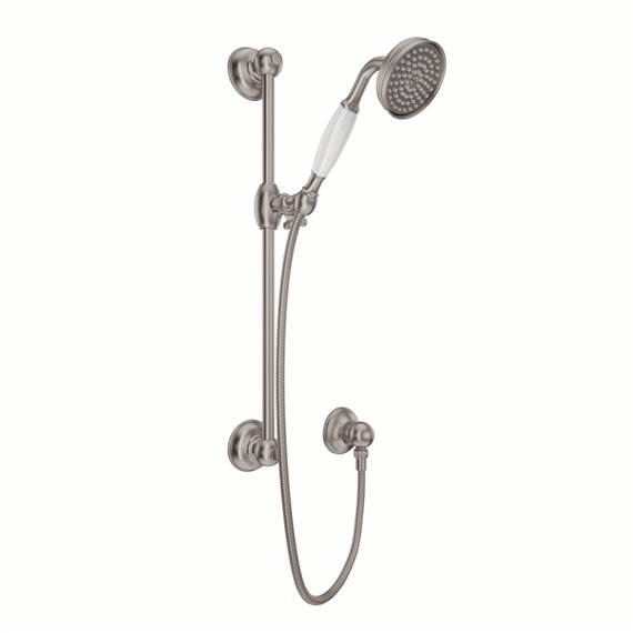 ROHL Handshower Set With 22" Slide Bar and Single Function Handshower