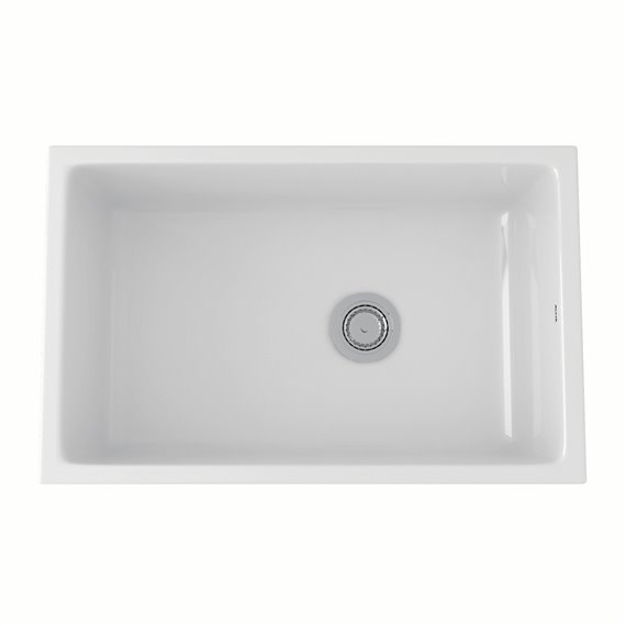 ROHL Allia™ 32" Fireclay Single Bowl Undermount Kitchen Sink