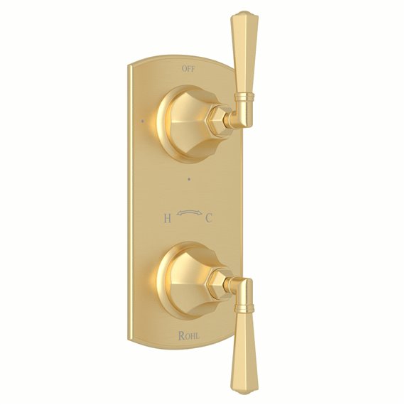 ROHL Palladian® 1/2" Thermostatic Trim with Diverter
