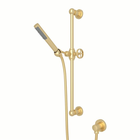 ROHL Campo Handshower Set With 21" Slide Bar and Single Function Handshower