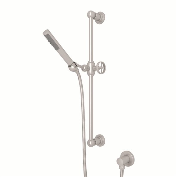 ROHL Campo Handshower Set With 21" Slide Bar and Single Function Handshower