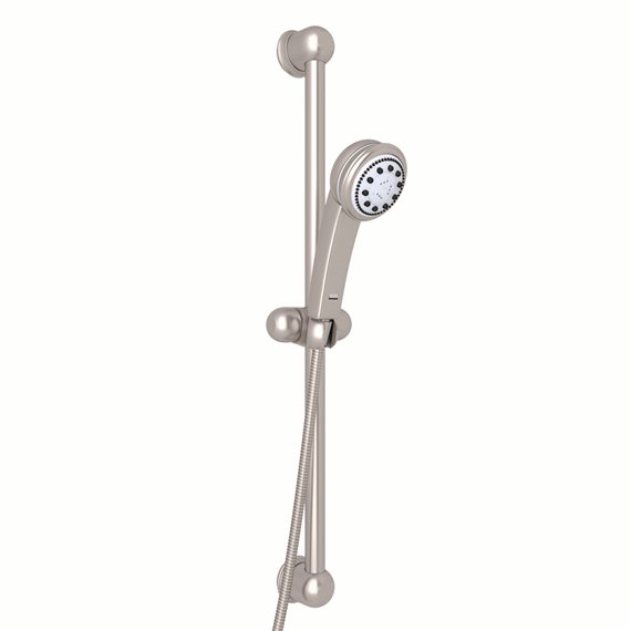 ROHL Handshower Set With 28" Slide Bar and 3-Function Handshower