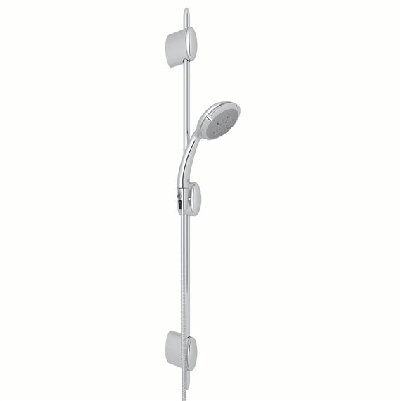 ROHL Handshower Set With 45" Slide Bar and 4-Function Handshower