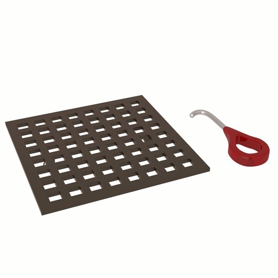 ROHL Matrix Decorative Drain Cover