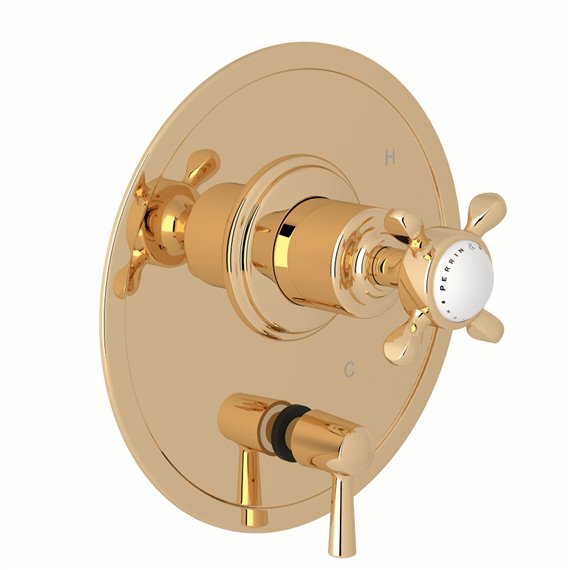 Perrin & Rowe Edwardian™ 1/2" Pressure Balance Trim With Diverter