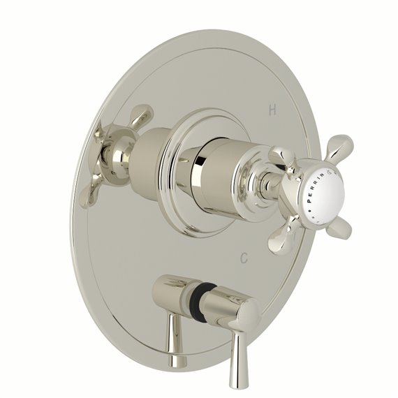 Perrin & Rowe Edwardian™ 1/2" Pressure Balance Trim With Diverter