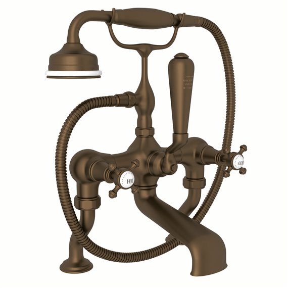 Perrin & Rowe Georgian Era™ Exposed Deck Mount Tub Filler