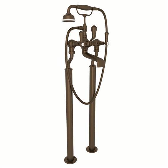 Perrin & Rowe Georgian Era™ Floor Mount Tub Filler