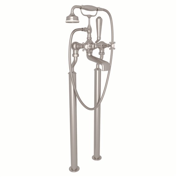 Perrin & Rowe Georgian Era™ Floor Mount Tub Filler