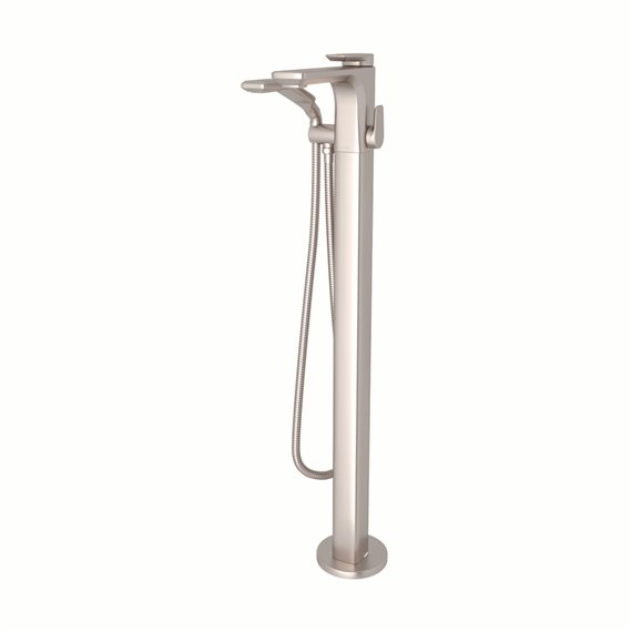 Perrin & Rowe Hoxton™ Single Hole Floor Mount Tub Filler Trim