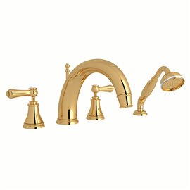 Perrin & Rowe Georgian Era™ 4-Hole Deck Mount Tub Filler...