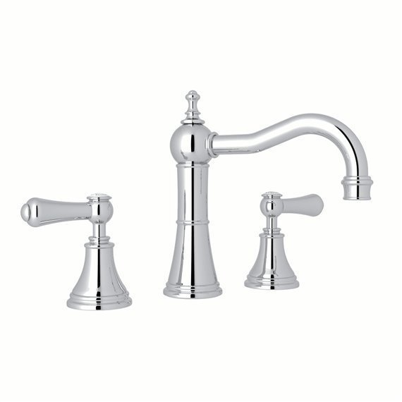 Perrin & Rowe Georgian Era™ Widespread Lavatory Faucet With Column Spout