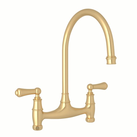 Perrin & Rowe Georgian Era™ Bridge Kitchen Faucet