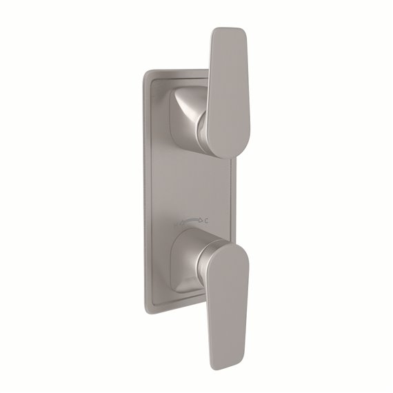 Perrin & Rowe Hoxton™ 1/2" Thermostatic Trim with Diverter