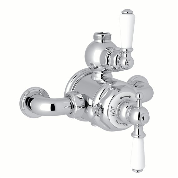 Perrin & Rowe Edwardian™ 3/4" Exposed Therm Valve With Volume And Temperature Control