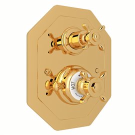 Perrin & Rowe Edwardian™ 3/4" Octagonal Thermostatic Trim...