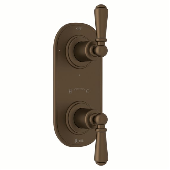 Perrin & Rowe Edwardian™ 1/2" Thermostatic Trim with Diverter