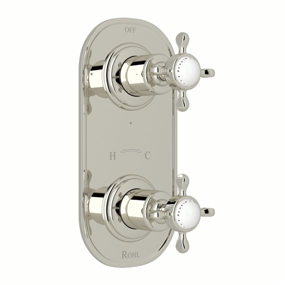 Perrin & Rowe Edwardian™ 1/2" Thermostatic Trim with Diverter