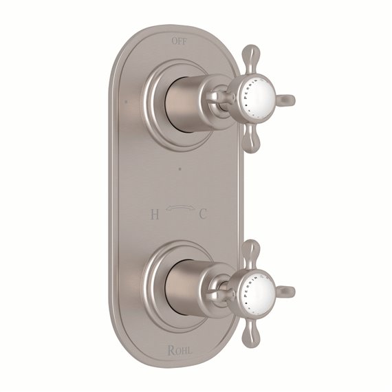 Perrin & Rowe Edwardian™ 1/2" Thermostatic Trim with Diverter