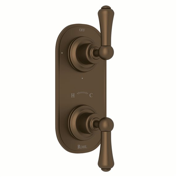 Perrin & Rowe Georgian Era™ 1/2" Thermostatic Trim with Diverter