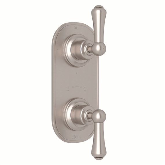 Perrin & Rowe Georgian Era™ 1/2" Thermostatic Trim with Diverter