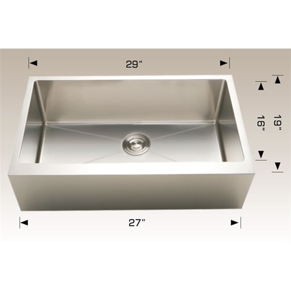 Bosco 203320 Deluxe Series Stainless Steel Kitchen Sink