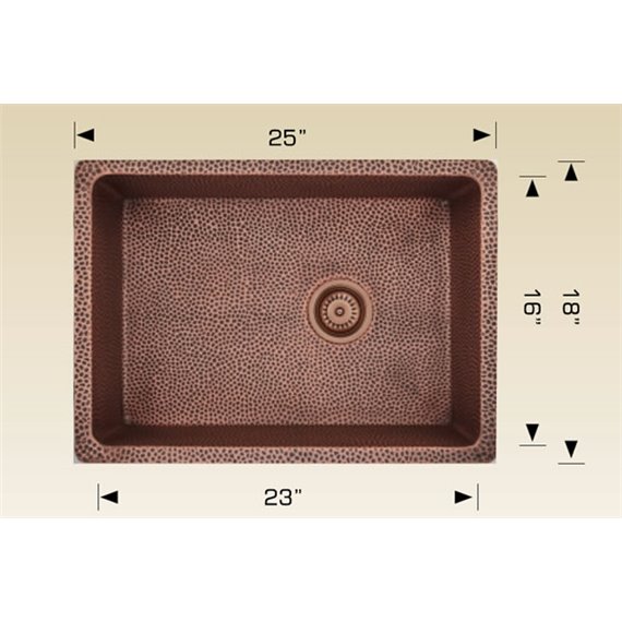 Bosco 206025 Copper Series Kitchen Sinks