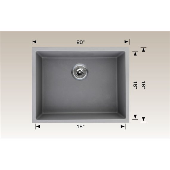 Bosco 215120 Granite Series Kitchen Sinks