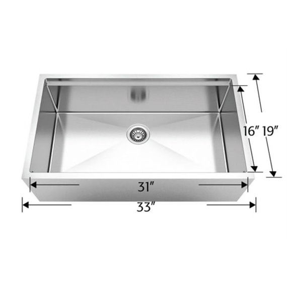 Bosco 203626M Titanium Series Plus Stainless Steel Kitchen Sink