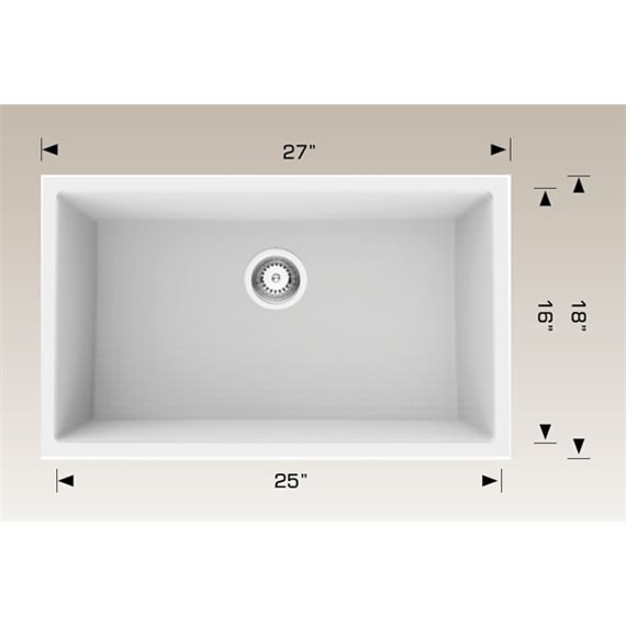 Bosco 205227S Granite Series Kitchen Sinks