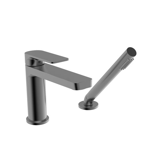 Baril B04-1249-00 PETITE B04 2-Piece Deck Mount Tub Filler With Hand Shower