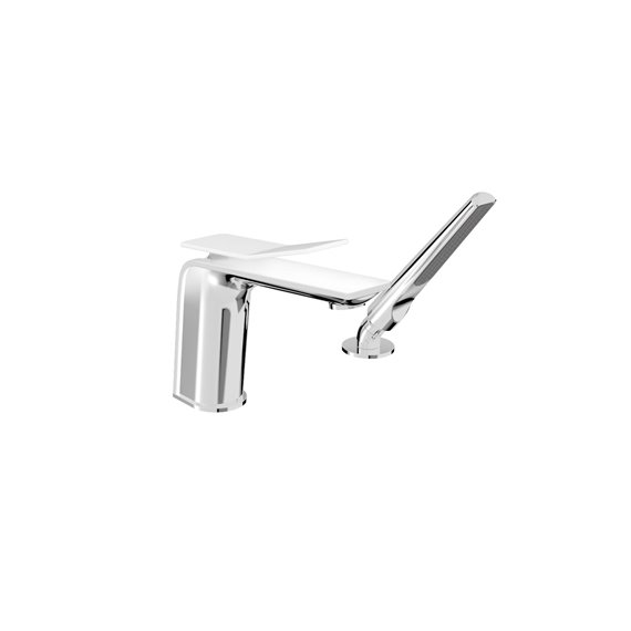 Baril B56-1249-00 ACCENT B56 2-Piece Deck Mount Tub Filler With Hand Shower