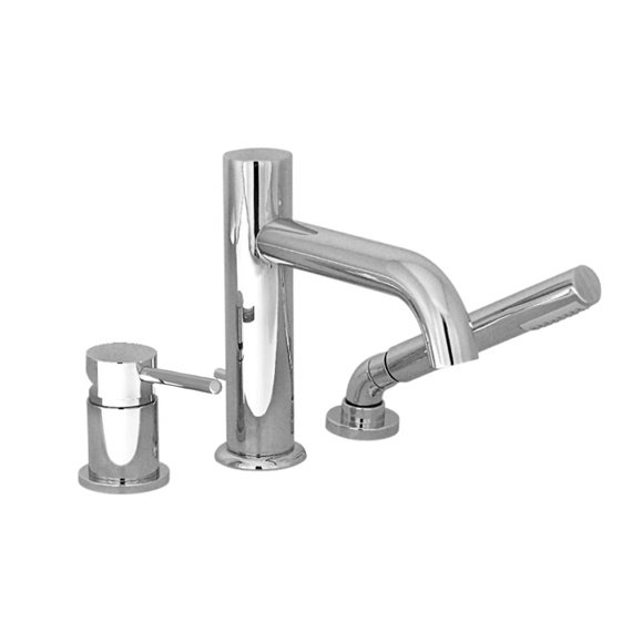 Baril B66-1349-00 ZIP B66 3-Piece Deck Mount Tub Filler With Hand Shower