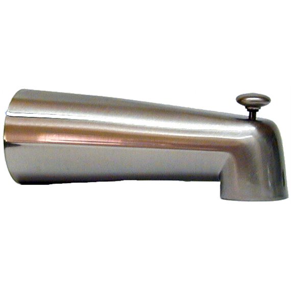 Baril BEC-0520-27  7" Tub Spout With Diverter