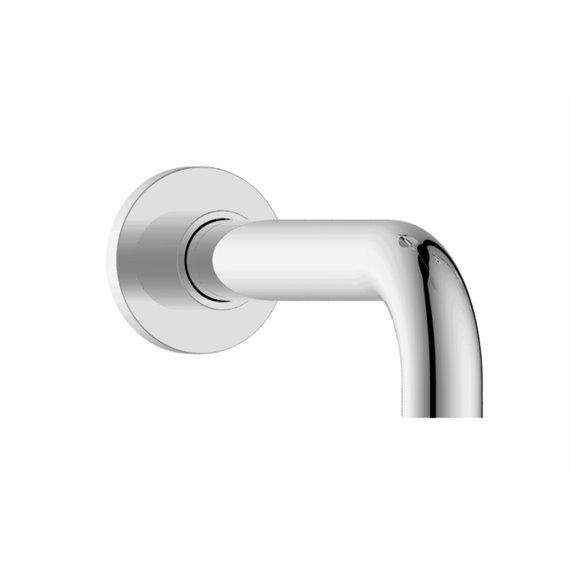 Baril BEC-0520-37  Round Modern Tub Spout Without Diverter 1/2"F