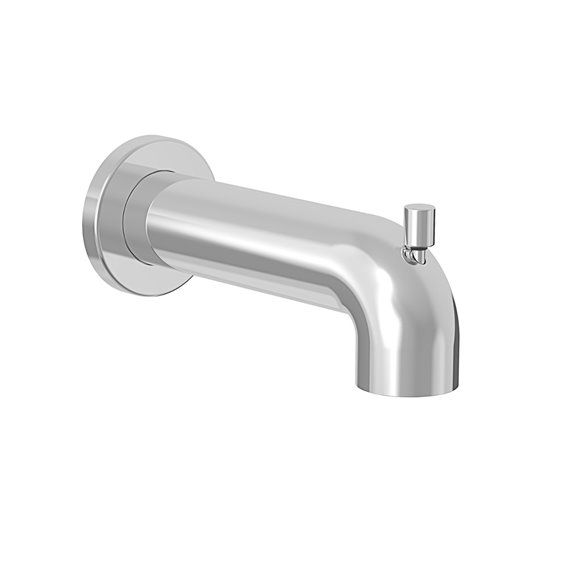 Baril BEC-0520-74  7" Round Tub Spout With Diverter