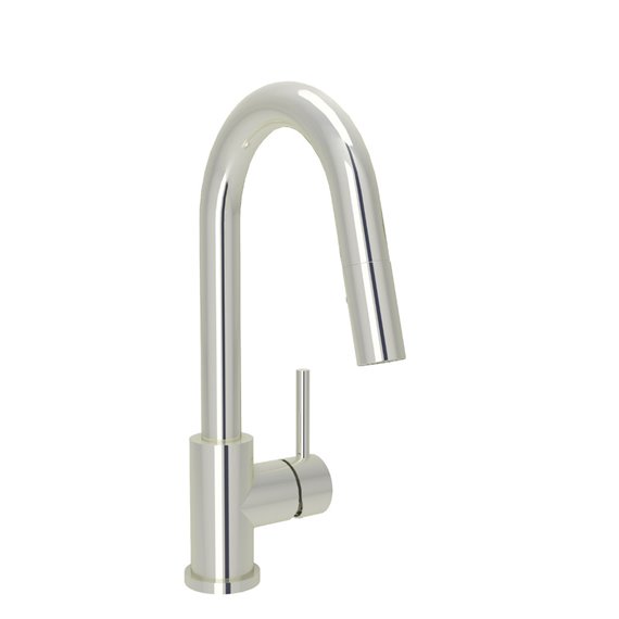 Baril CUI-2040-35L  Single Hole Bar / Prep Kitchen Faucet With 2-Function Pull-Down Spray