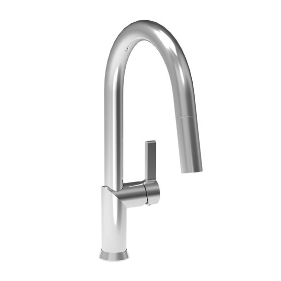 Baril CUI-9245-02L  Single Hole Kitchen Faucet With 2-Function Pull-Down Spray