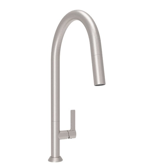 Baril CUI-9335-02L  High Single Hole Kitchen Faucet With 2-Function Pull-Down Spray