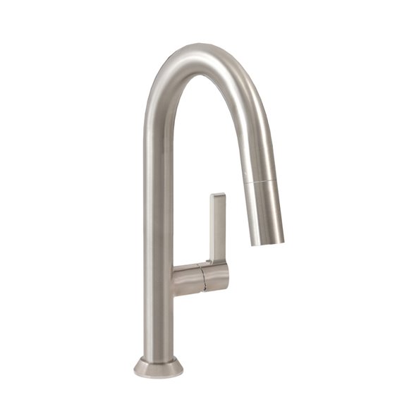 Baril CUI-9345-02L  Single Hole Bar / Prep Kitchen Faucet With 2-Function Pull-Down Spray