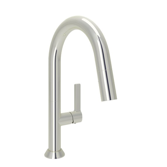 Baril CUI-9345-02L  Single Hole Bar / Prep Kitchen Faucet With 2-Function Pull-Down Spray