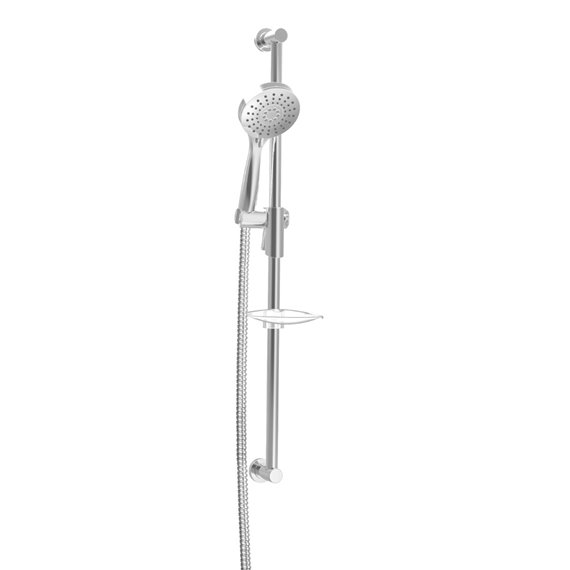 Baril DGL-2175-53  Zip+ 3-Spray Sliding Shower Bar