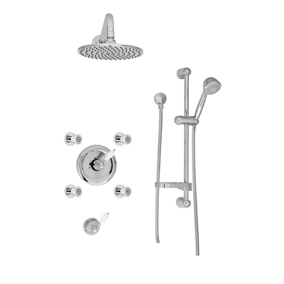 Baril PRO-3700-18 RALPH B18 Complete Thermostatic Shower Kit
