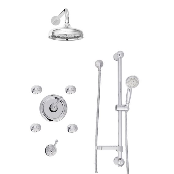 Baril PRO-3700-72 TRADITION B72 Complete Thermostatic Shower Kit