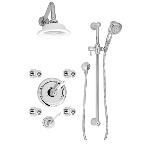 Baril PRO-3700-74 VICTOIRE B74 Complete Thermostatic Shower Kit