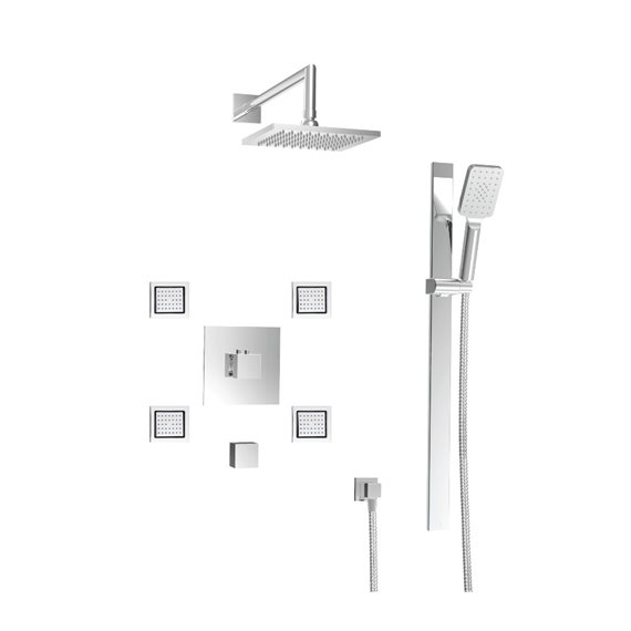 Baril PRO-3902-10 REC B05 Complete Thermostatic Shower Kit