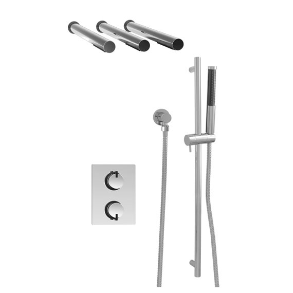 Baril PRO-4200-51 MA B51 Complete Thermostatic Pressure Balanced Shower Kit