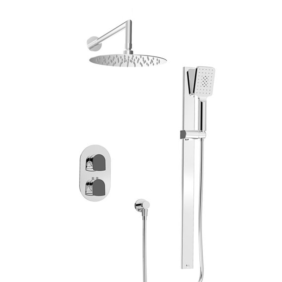 Baril PRO-4200-56 ACCENT B56 Complete Thermostatic Pressure Balanced Shower Kit