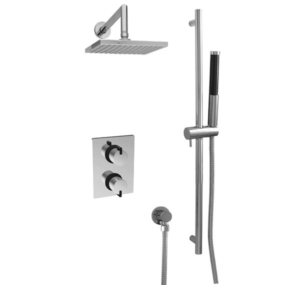 Baril PRO-4202-51 MA B51 Complete Thermostatic Pressure Balanced Shower Kit